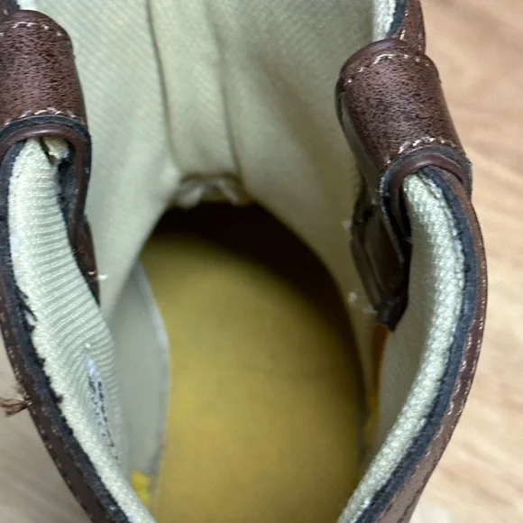 Durango Kids Brown Boots with Flag Design - Picture 8 of 10